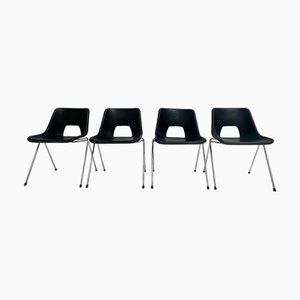 Sillas Järvo vintage de Niels Gammelgaard para Ikea, años 80. Juego de 4