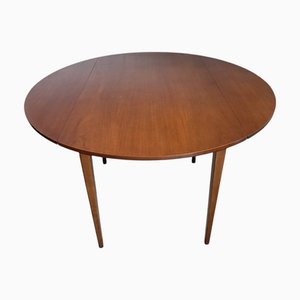 Mesa de comedor vintage de teca, 1960