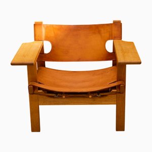 The Spanish Chair attributed to Borge Mogensen for Fredericia, 1958