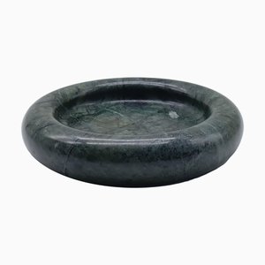 Green Marble Centerpiece by Sergio Asti for Up & Up, Italy, 1970s
