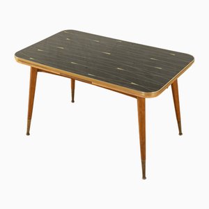 Extendable Dining Table in Glass Table, 1950s