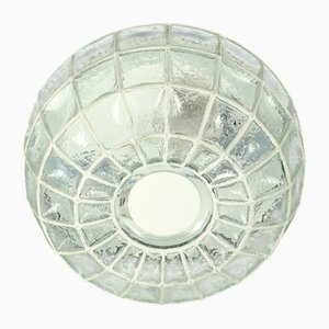 Mid-Century Glas Wandmontage von Limburg, Deutschland, 1970er