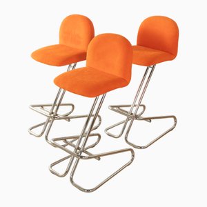 Space Age Barhocker, 1970er, 3er Set