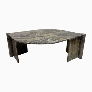 Sculptural Marble Coffee Table, 1980s