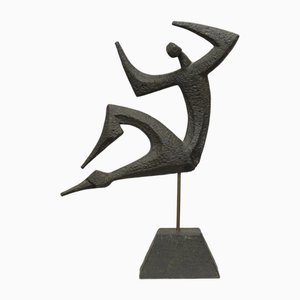 Joop Puntman, Sculpture of Figure, 1970s, Bronze