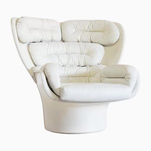 Vintage Italian Elda Lounge Chair by Joe Colombo for Comfort, 1970s