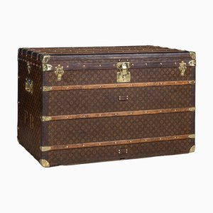 Haute baúl Malle de lienzo con monogramas, siglo XX de Louis Vuitton, Francia, 1910
