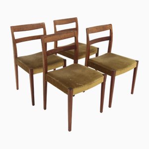 Chaises Garmi en Palissandre par Nils Jonsson pour Hugo Troeds, Suède, 1960s, Set de 4