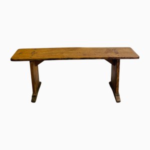 Antique French Bench in Oak