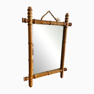 Wooden Wall Mirror