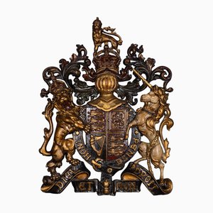 Antiker viktorianischer Royal Warrant aus Gusseisen, 20. Jh., 1900er