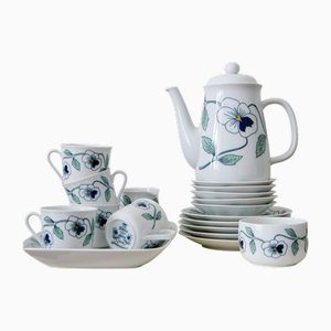 Vintage Sylvia Kaffeeservice von Rörstrand, 1970er, 14 Set