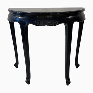 Vintage Half-Moon Console Table, 1920