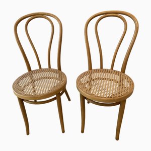 Set of Cafe Chairs in Bentwood by Michael Thonet for ZPM Radomsko