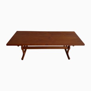 Teak Couch Table by Illum Wikkelsø for CFC Silkeborg