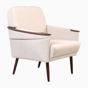 Sillón alemán Mid-Century moderno, años 60