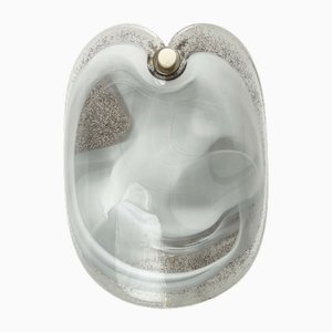 Vintage Danish Model Glasplattelampet Glass Sconce by Per Lütken for Holmegaard, 1970s