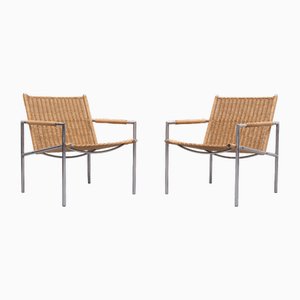 Vintage SZ01 Easy Chairs by Martin Visser for T Spectrum, 1960, Set of 2