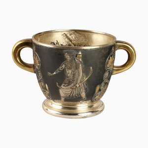 Silver Bucket by Le Argenterie Di Milano attributed to Fiorentini Guido