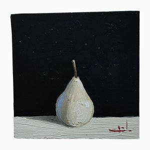 Vivek Mandalia, Pear, Oil on Canvas