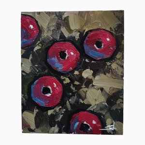 Vivek Mandalia, Grenade, Huile sur Toile