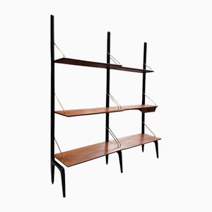 Teak Modular Shelf by Louis Van Teeffelen, 1950s