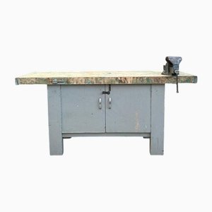 Vintage Carpenter's Workbench, 1960s