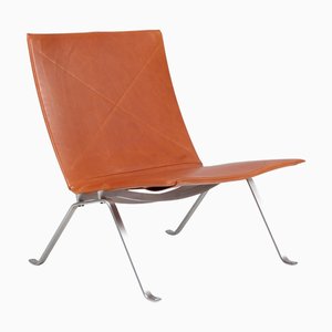 Sillón PK22 atribuido a Poul Kjærholm para Fritz Hansen, años 80