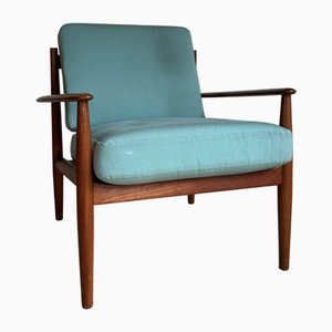 Fauteuil par Grete Jalk pour France and Son, Danemark, 1960