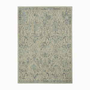 Middle Eastern Beige Oushak Rug