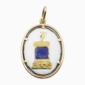 Sentimental French Friendship Pendant