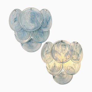 Wall Sconces Murano Discs, 1990s, Set of 2