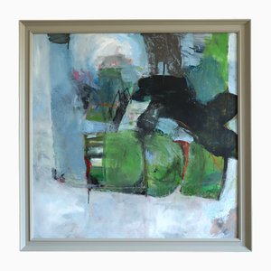 Ian Mood, St Ives Head, años 50, óleo a bordo