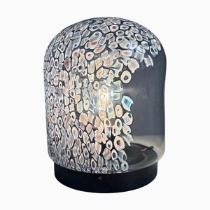 Neverrino Murrine-Blown Glass Table Lamp by Gae Aulenti for Vistosi, 1970