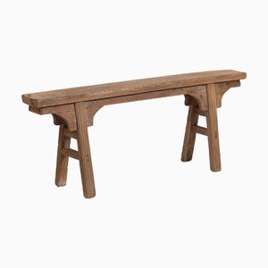 Antique Asian Style Foyer Bench, 1870