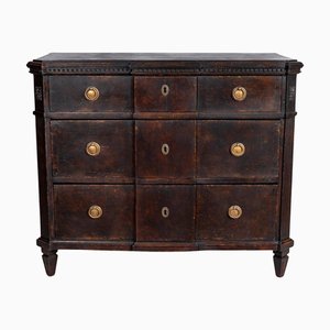 Swedish Gustavian Painted Chest of Drawers, 1860