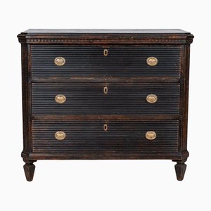 Swedish Gustavian Painted Chest of Drawers, 1850