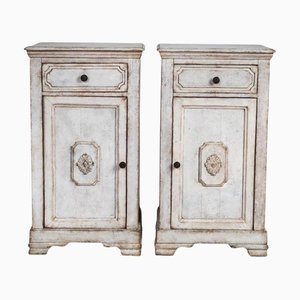 Cassettiere gustaviane dipinte, Svezia, set di 2