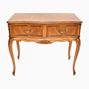 French Walnut Console Table, 1920s