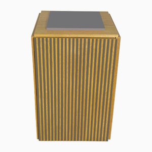 Dunkelgrauer Würfel von Pietro Meccani, 2025