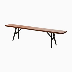 Early Pirkka Bench by Ilmari Tapiovaara for Laukaan Puu Finland, 1950s