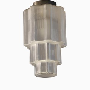 Art Deco French Skyscraper Chandellier, 1930s