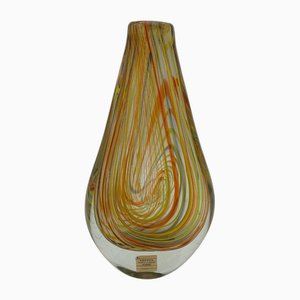 Vase aus Muranoglas von Seguso Vetri d'Arte, 1960er
