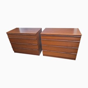 Mid-Century Modern Avalon Chest of Drawers, 1960s, Set of 2