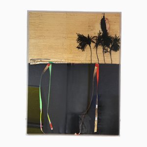 Guido Coletti, Composición, Técnica mixta, 1998, Enmarcado