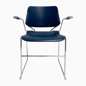 Matrix Krueger Chair with Armrests by Thomas Tolleson, 1970s