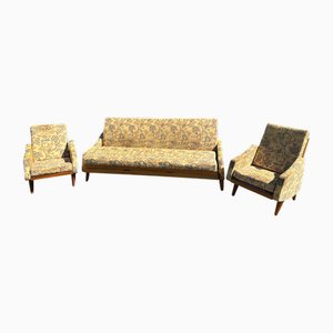 Mobilier de Salon Vintage, 1960s, Set de 3