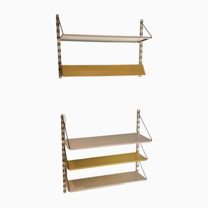 Pilastro Metal Wall Unit by Tjerk Reijenga, 1960, Set of 17