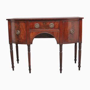 Antikes Mahagoni Sideboard mit Bogenfront, 1820