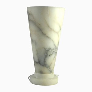 Vintage Marble Table Lamp, 1980s